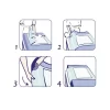 Aleze Seni Soft Super – Cearșafuri absorbante igienice 60 x 60 cm - Pachet cu 30 bucăți - Image 5