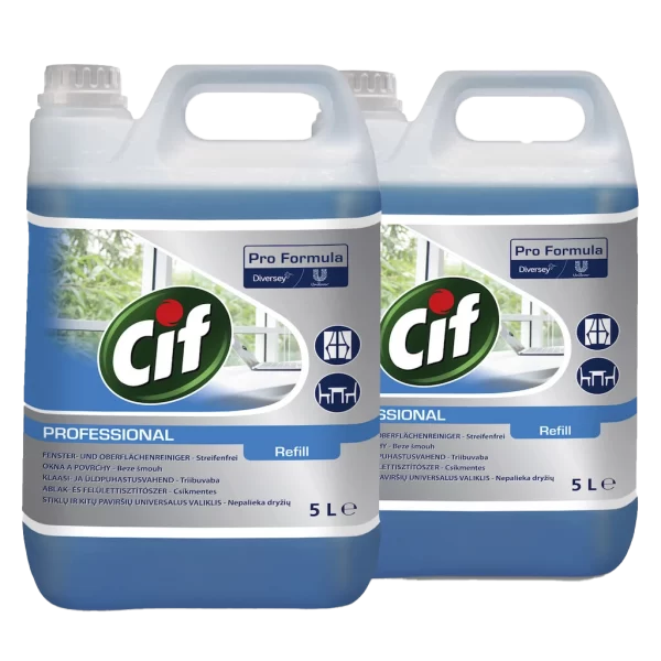 7518654 Cif-Professional-geamuri-si-multi-suprafete-5L-2pack